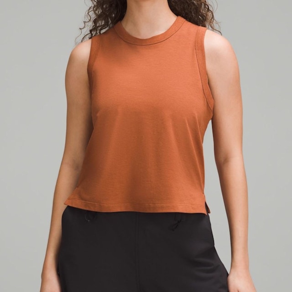 Women's Lululemon Classic-Fit Cotton-Blend Tank Top